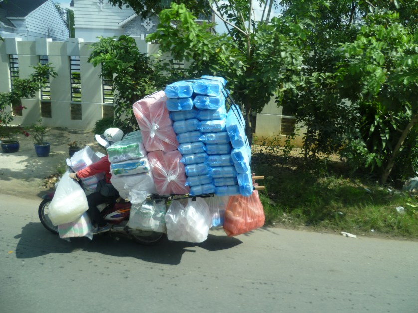 ueberladenes Moped, Vietnam