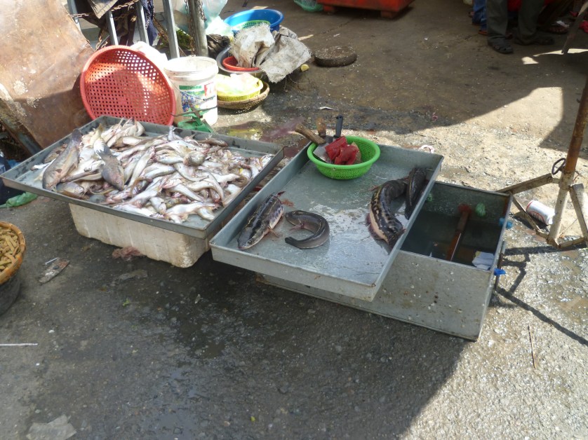 Fischstand, Phnom Penh