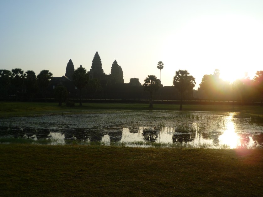 Sonnenaufgang Angkor Wat