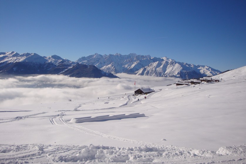 Talabfahrt von Savoleyres