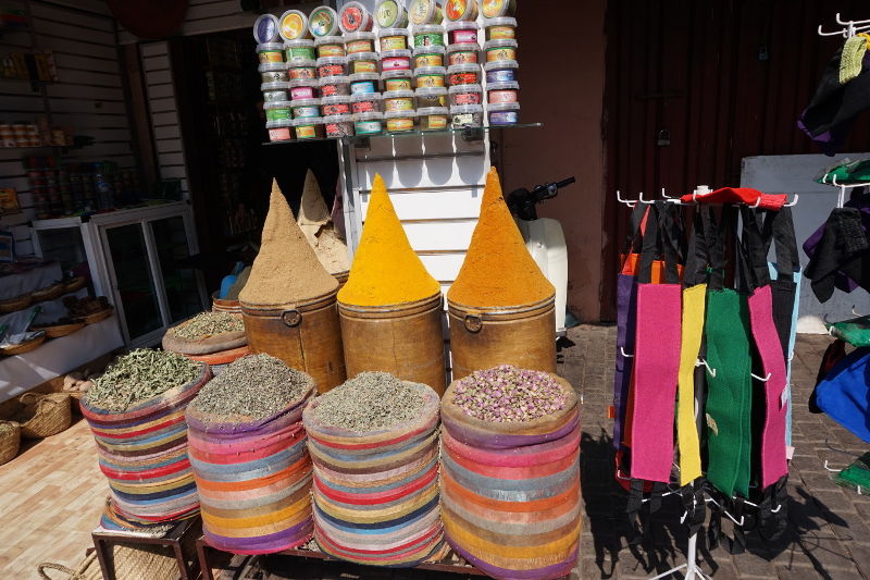 Marrakesch, Souks, Gewürze